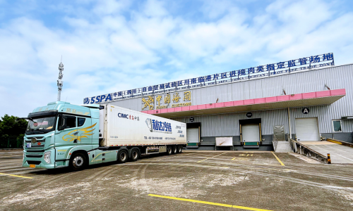 “一纸单证”通亚欧 国际公路运输(TIR)进口模式在泸州首次落地