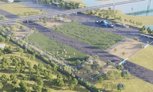 蓝田机场核心区焕新开放，绿意与活力同框！